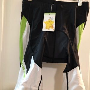 Ladies biking shorts mountain or road padded